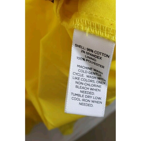 28. Prabal Gurung for JCPenney Sleeveless Maxi Dress Plus 18W Yellow NWT - Picture 10 of 10